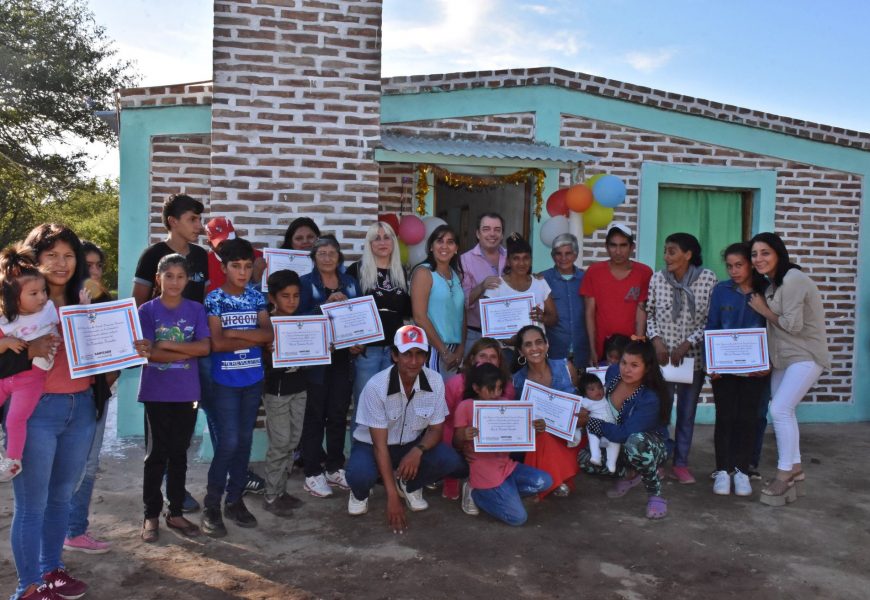 Se dejó formalmente inauguradas viviendas sociales en dpto Banda