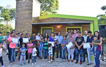 Viviendas sociales habilitadas en dpto. Rivadavia