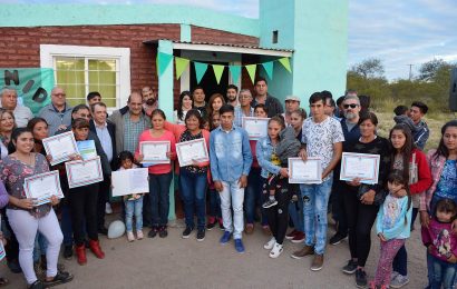 Inauguración de Viviendas Sociales en Dpto. Ojo de Agua