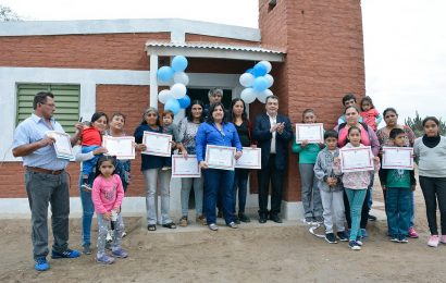 Entrega de Viviendas Sociales en Dpto. Sarmiento