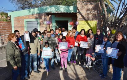 20 familias de Dpto. Banda recibieron viviendas sociales