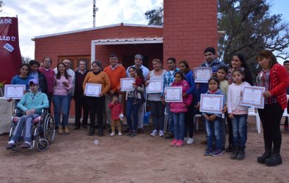 27 Viviendas Sociales entregadas en Dpto. Pellegrini