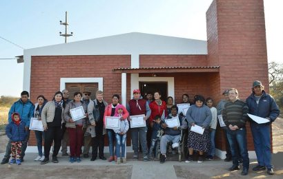 18 familias de Dpto. Guasayán, fueron beneficiadas con viviendas sociales