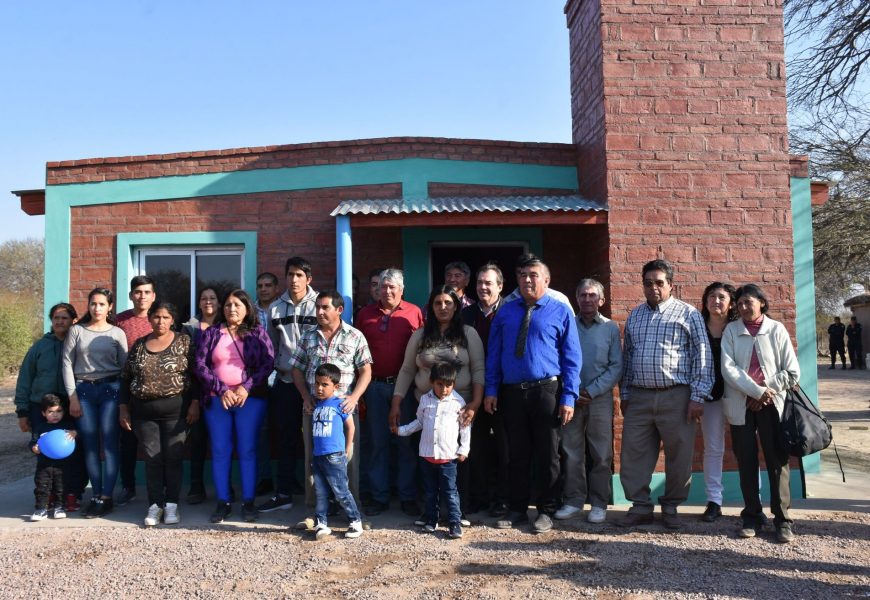 Inauguración de 16 Viviendas Sociales en Dpto. Salavina