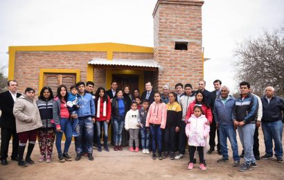 13 Viviendas Sociales inauguradas en Dpto. Guasayán
