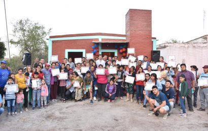 33 Famillias de Dpto. Río Hondo beneficiadas con Viviendas Sociales