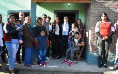 10 Viviendas Sociales habilitadas en Dpto. Silípica