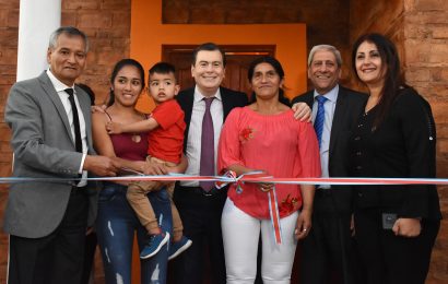 Inauguración de 10 Viviendas Sociales en Dpto. Aguirre