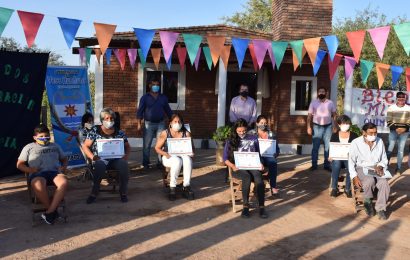 Entregan 27 viviendas sociales en el Dpto. Figueroa