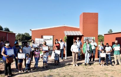 Entregan viviendas sociales en Dpto. Moreno