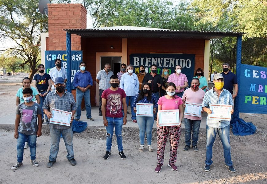 33 Nuevas viviendas sociales en Dpto. Figueroa 33 Nuevas viviendas sociales en Dpto. Figueroa