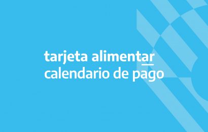 Comenzó el pago de la Tarjeta Alimentar