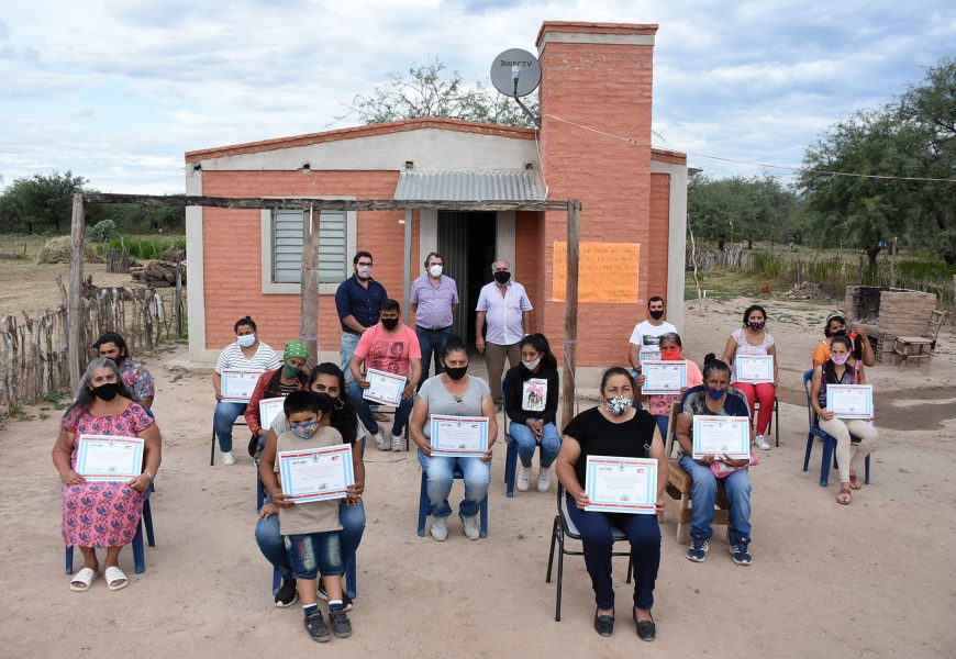 29 Nuevas viviendas sociales habilitadas en Dpto. Atamisqui