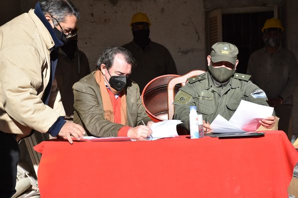 Refacción y mejoras en el barrio Militar a través del Programa Potenciar Trabajo