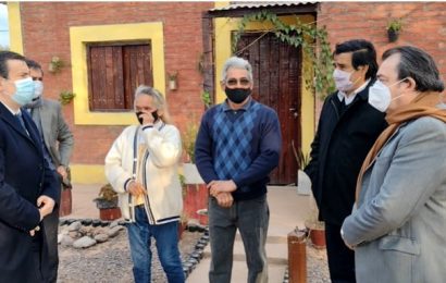 Inauguración de viviendas sociales en Dpto. Copo