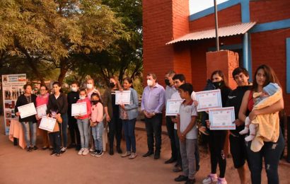 Inauguración de viviendas sociales en dpto. Copo