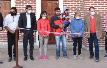14 Viviendas Sociales inauguradas en Dpto. Río Hondo