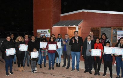 Entrega de 14 Viviendas Sociales en Dpto. Moreno