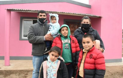 Inauguración de 15 Viviendas Sociales en Dpto. Rivadavia