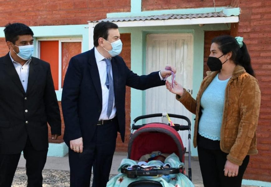 10 Viviendas Sociales inauguradas en Dpto. Moreno