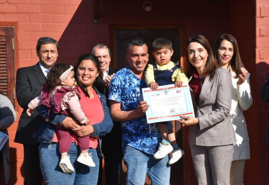 Inauguración de 29 Viviendas Sociales en Dpto. Choya